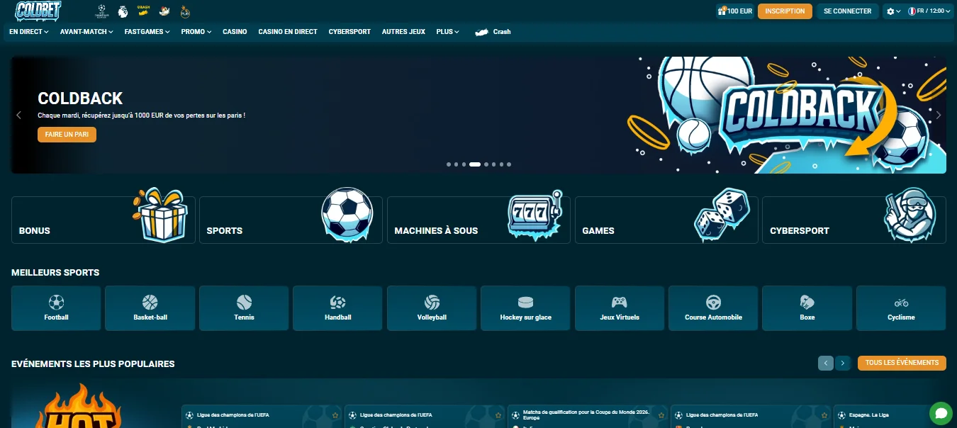 Coldbet online casino Coldbet online casino